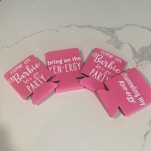 Barbie Coozies for 12oz cans (not slim).